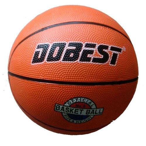 фото Баскетбольный мяч dobest rb5, р. 5 оранжевый