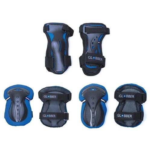 фото Комплект защиты globber junior protective set, р. xs, синий