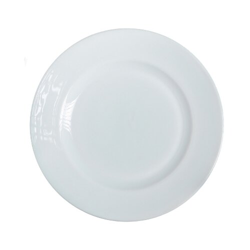фото Доляна тарелка десертная классика 22,5 см белый