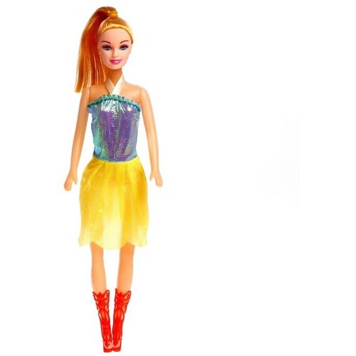 фото Кукла-модель «анна» в платье, микс no name