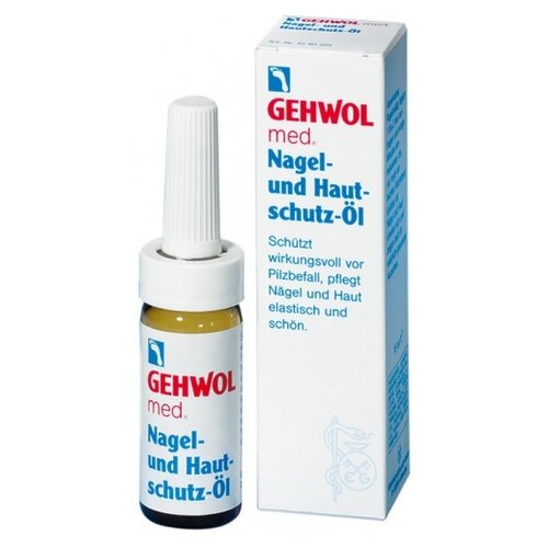фото Gehwol защитное масло для ногтей и кожи med nagel-und hautschutz-öl 50 мл