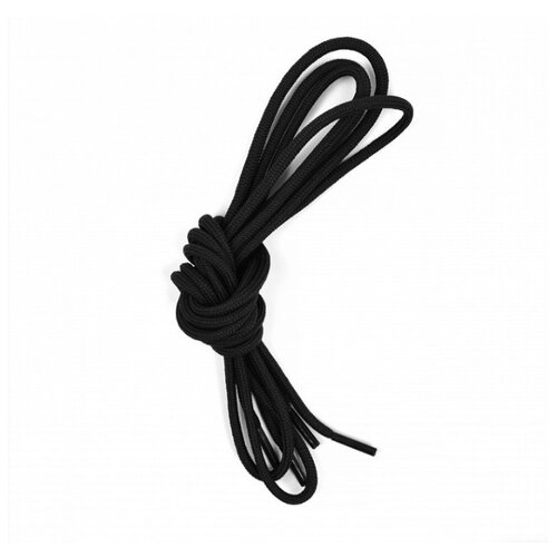 фото Шнурки круглые, 3 мм, 60 см, цвет: черный, 50 комплектов китай