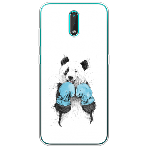 фото Силиконовый чехол панда боксер на nokia 2.3 case place