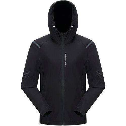 фото Ветровка toread men's running training jacket, размер m, черный