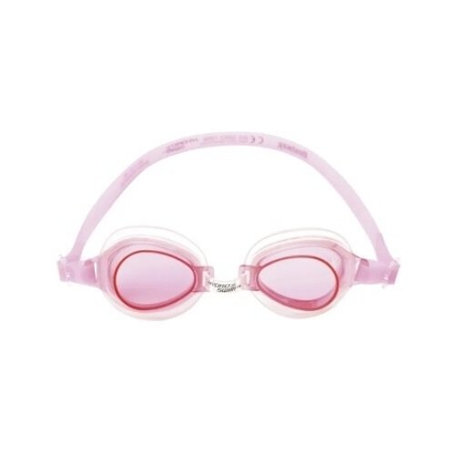 фото Очки для плавания детские от 3 лет, цвет розовый kevdako