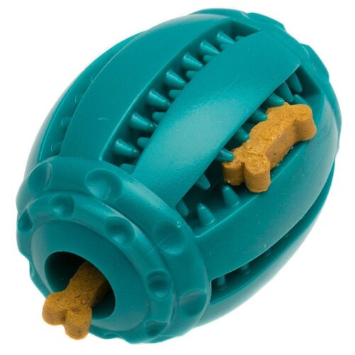фото Игрушка для собак mint dental рэгби мяч с ароматом мяты-плавающая comfy