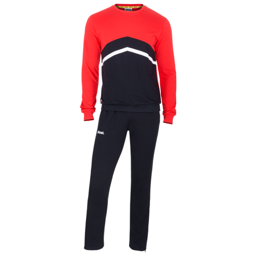фото Тренировочный костюм jogel jcs-4201-621, хлопок, черный/красный/белый (xxl)
