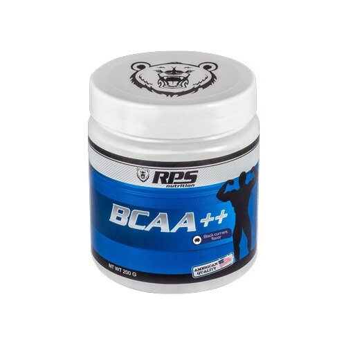 фото Bcaa rps nutrition bcaa++ 8:1:1, черная смородина, 200 гр.