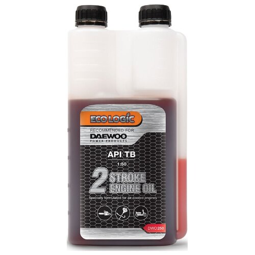 фото Масло для садовой техники daewoo power products 2 stroke engine oil tb 1 л