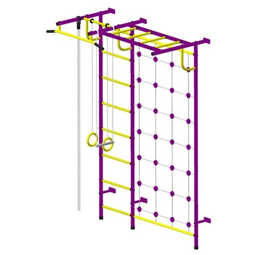 фото Спортивно-игровой комплекс пионер с4см пурпурный/желтый