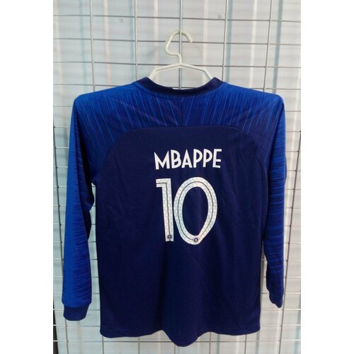 фото Мбаппе франция размер 28 ( на 13-14 лет ) форма ( майка+шорты) , сборной france по футболу №10 mbappe с длинными рукавами