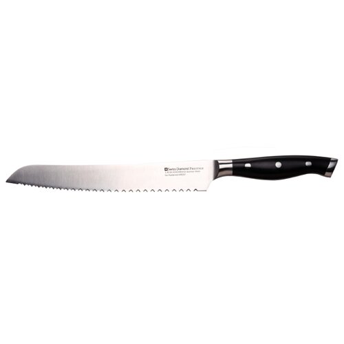фото Нож для хлеба swiss diamond sdpk03, лезвие 22 см, черный