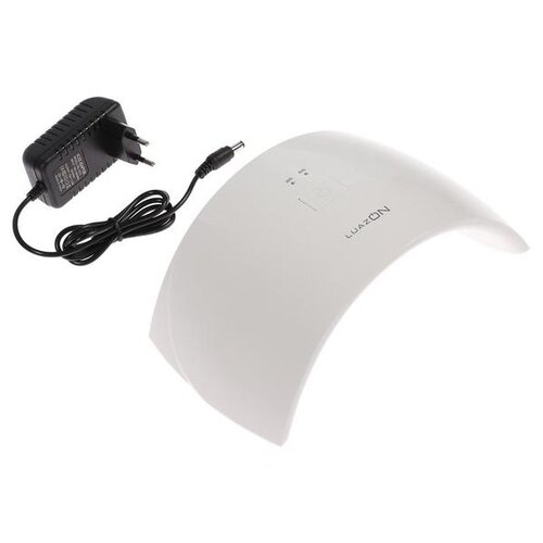Купить Лампа для гель-лака LuazON LUF-20, LED, 15 диодов, 24 Вт, таймер 2 режима, USB, белая Luazon Home 38 .