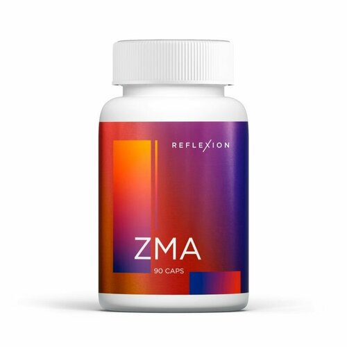 фото Zma витамины, 90 капс, reflexion, ( цинк, магний, витамин в6, бустер тестостерона)