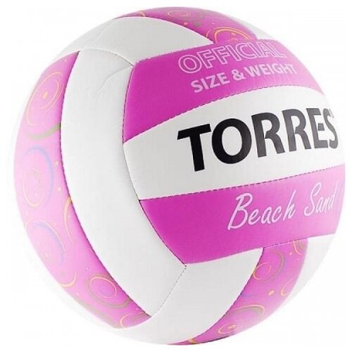 фото Волейбольный мяч torres beach sand blue