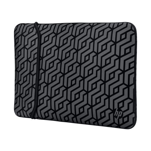 фото Чехол 14” hp neoprene reversible sleeve, 2tx16aa, неопрен, серый (узоры)