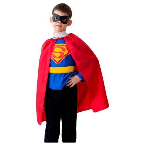 фото Карнавальный костюм супермен, 5-7 лет, бока 1048-бока