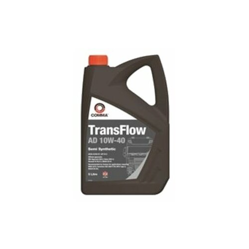 фото Полусинтетическое моторное масло comma transflow ad 10w-40, 20 л