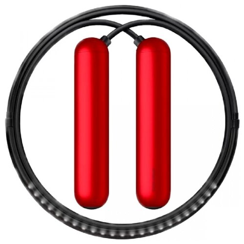 фото Умная скакалка smart rope red, подключается к смартфону при помощи bluetooth. размер s, 243 см. (на рост 152 - 163 см) 826525