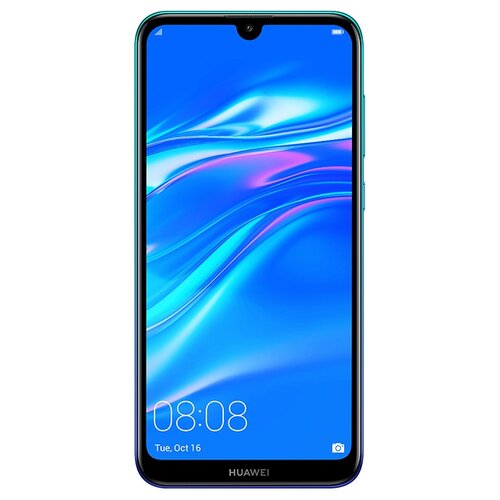 фото Смартфон huawei y7 2019 32gb, ярко-голубой