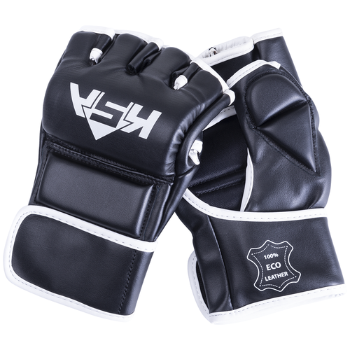 фото Перчатки для mma wasp black, к/з, m ksa