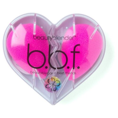 фото Набор спонжей beautyblender bbf с мылом, 2 шт. розовый
