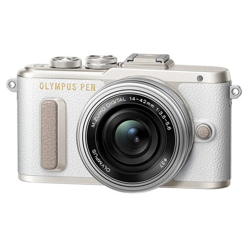 фото Фотоаппарат olympus pen e-pl8 kit белый 14-42mm f/3.5-5.6