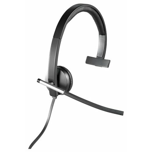 фото Наушники logitech usb headset mono h650e 981-000514