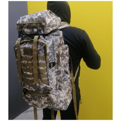 фото Тактический (военный) рюкзак 80-85 литров из водонепроницаемой ткани free knight