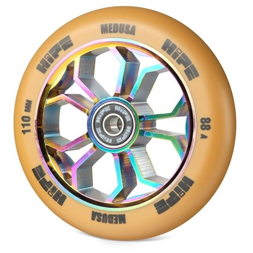 фото Колесо hipe medusa wheel lmt36 110мм brown/core neo chrome