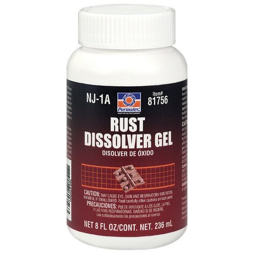 фото Паста permatex rust dissolver 0.236 л бутылка