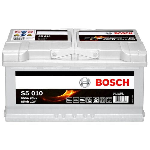 фото Автомобильный аккумулятор bosch s5 010 (0 092 s50 100)