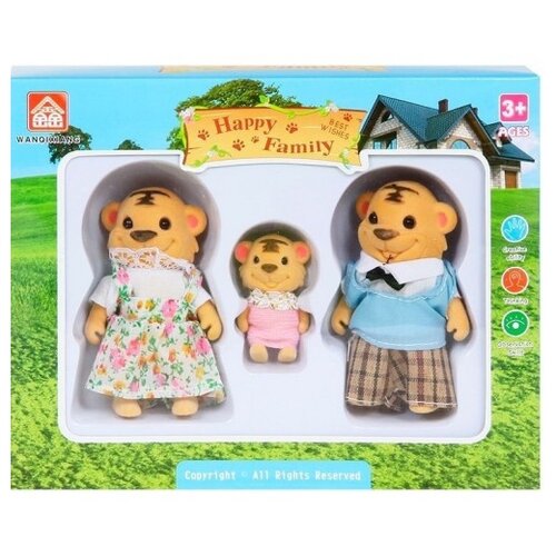 фото Игровой набор happy family happy family - семейка тигрят д93769