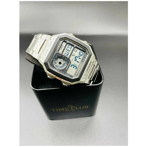 фото Часы наручные электронные time club limited skmei 1335 silver