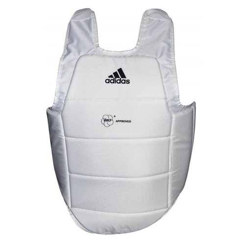 фото Защита корпуса adidas chest guard wkf белая (xl)