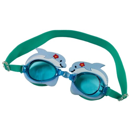фото Очки для плавания magnum b31577-0 детские (голубой дельфин)