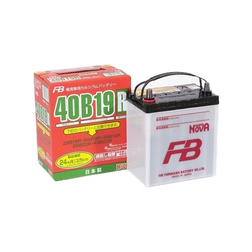 фото Автомобильный аккумулятор furukawa battery super nova 40b19r