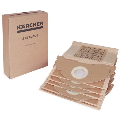 фото Karcher мешок-пылесборник 2.863-275 бежевый 5 шт.