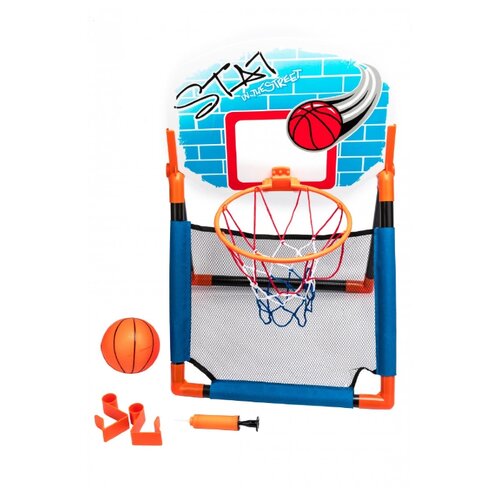 фото Игра bradex баскетбольный щит 2 в 1 (de 0367) мультиколор