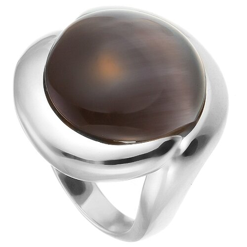 фото Element47 кольцо из серебра 925 пробы с ювелирным стеклом sr0570_us_002_wg, размер 16.5