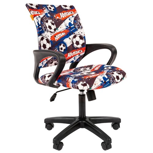 фото Компьютерное кресло chairman kids 103 детское, обивка: текстиль, цвет: футбол