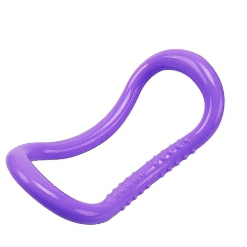 фото Кольцо для растяжки, йоги, фитнеса, пилатеса и стретчинга фиолетовый rekoy