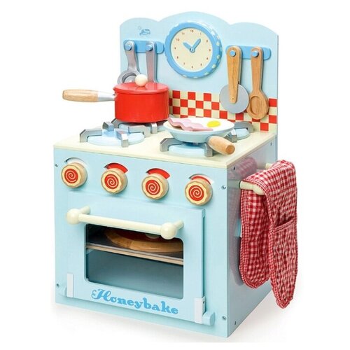 фото Игровой набор кухонная плита голубая, le toy van