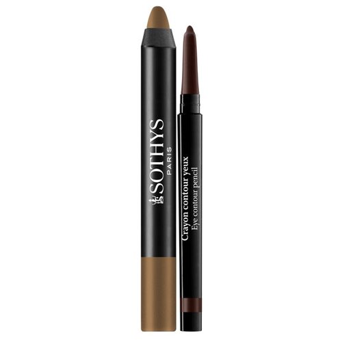 фото Sothys набор для макияжа глаз sothys duo smoky yeux: smoky eye pencil + eye contour pencil 30 brun & kaki sumba