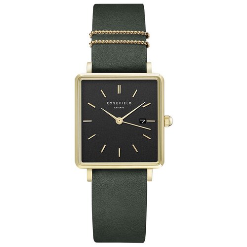 фото Наручные часы rosefield американские женские наручные часы rosefield boxy bfgmg-x237 с гарантией, зеленый, черный