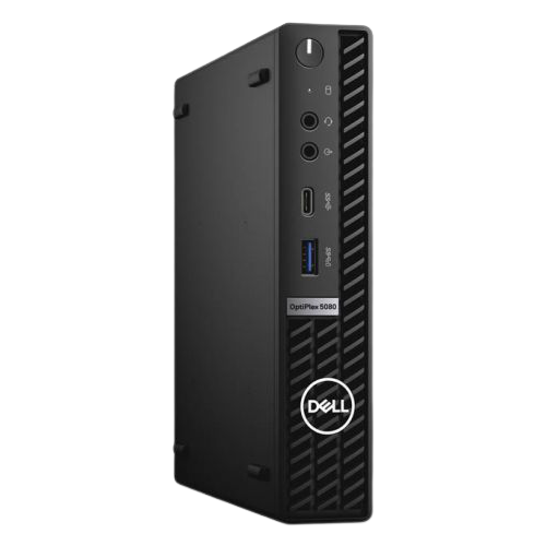 фото Настольный компьютер dell optiplex 5080 micro (5080-6451) intel core i5-10500t/8 гб/256 гб ssd/intel uhd graphics 630/windows 10 pro черный