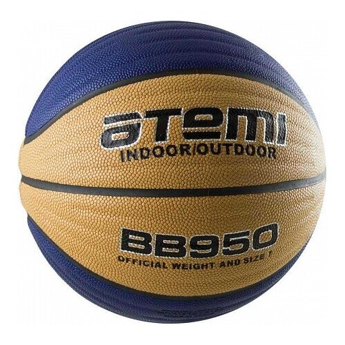 фото Мяч баскетбольный atemi, pvc foam, 8 панелей, bb950 (7)