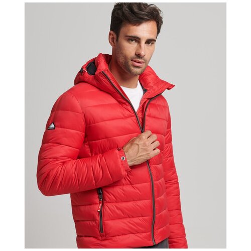 фото Куртка superdry, размер m (48), красный