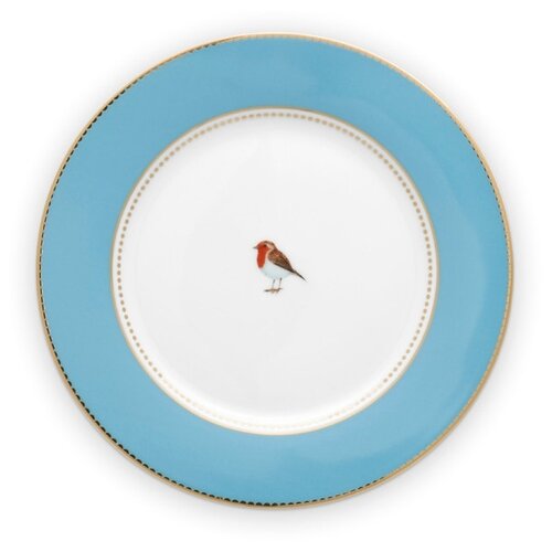 фото Набор из 2-х тарелок pip studio love birds blue, д. 21 см, 51.001.023