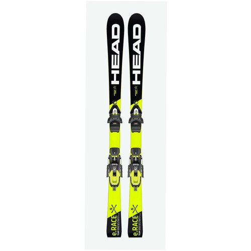 фото Горные лыжи с креплениями head 2022-23 wc e.race team sw+sx 7.5 gw ac br.90[j] black-neon yellow (см:120)